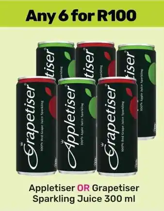 Game Appletiser OR Grapetiser Sparkling Juice offer