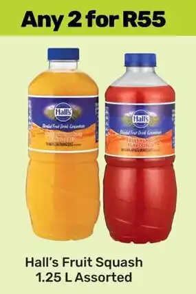 Game Hall's Fruit Squash Assorted offer