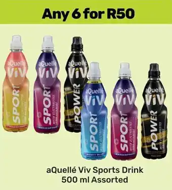 Game aQuellé Viv Sports Drink Assorted offer