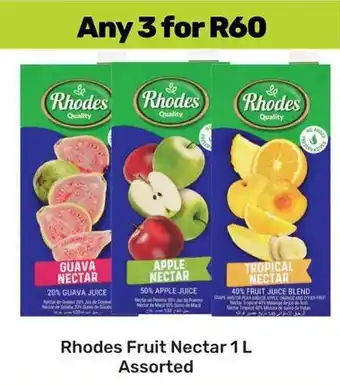 Game Rhodes Fruit Nectar Assorted offer