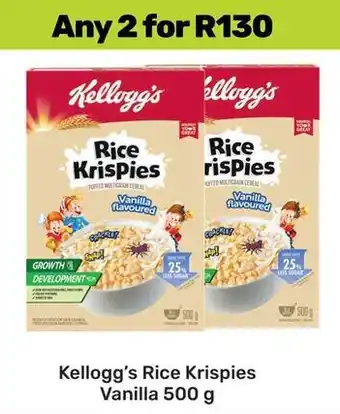 Game Kellogg's Rice Krispies Vanilla offer