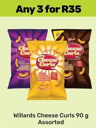 Game Willards Cheese Curls Assorted offer