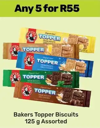 Game Bakers Topper Biscuits Assorted offer