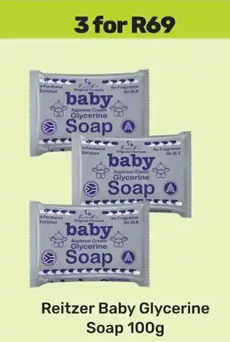 Game Reitzer Baby Glycerine Soap offer