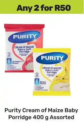 Game Purity Cream of Maize Baby Porridge Assorted offer