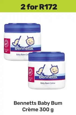Game Bennetts Baby Bum Crème offer