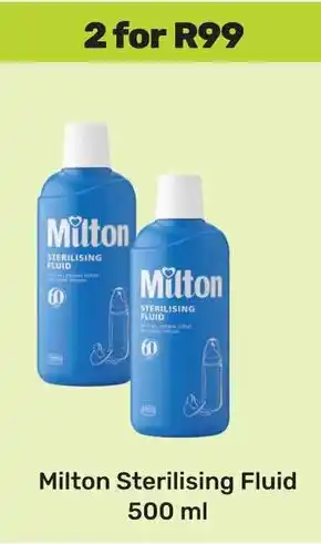 Game Milton Sterilising Fluid offer