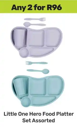 Game Little One Hero Food Platter Set Assorted offer