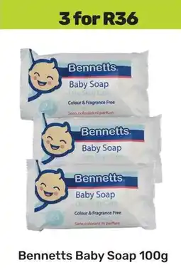Game Bennetts Baby Soap offer