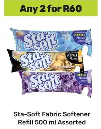 Game Sta-Soft Fabric Softener Refill Assorted offer