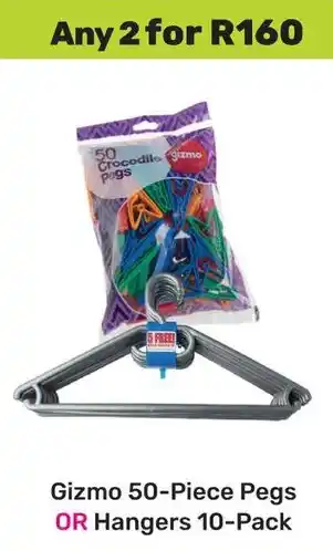 Game Gizmo Pegs OR Hangers offer