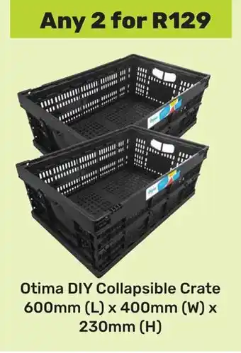 Game Otima DIY Collapsible Crate offer