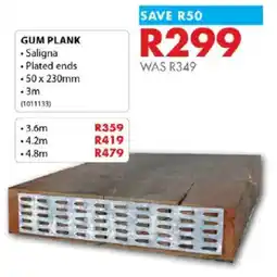Chamberlain Gum plank offer