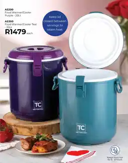 Table Charm Direct TC Food Warmer/ Cooler offer