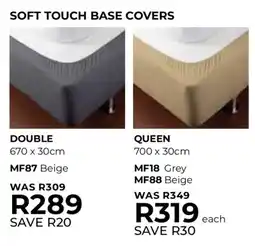 Table Charm Direct TC Soft Touch Base Covers offer
