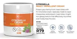 Table Charm Direct TC Citronella Insect Repellent Cream offer