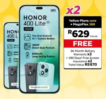 MTN Honor 400 Lite offer
