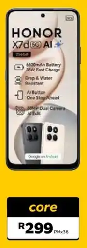 MTN Honor X7d offer