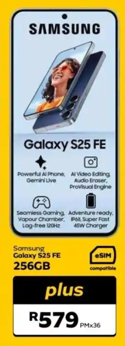 MTN Samsung Galaxy S25 FE 256GB offer