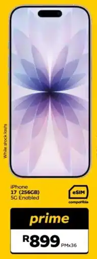 MTN iPhone 17 256GB offer