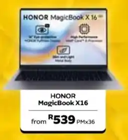 MTN HONOR MagicBook X16 offer