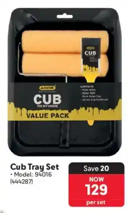 Makro Addis Cub Tray Set offer