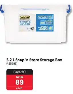 Makro Addis Snap 'n Store Storage Box offer