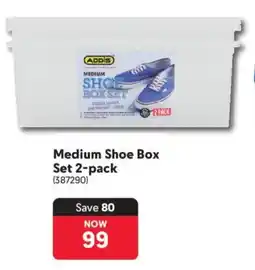 Makro Addis Medium Shoe Box Set offer