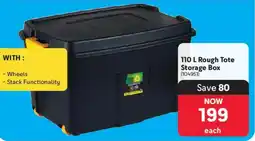 Makro Addis Rough Tote Storage Box offer