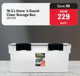 Makro Addis Store 'n Guard Clear Storage Box offer