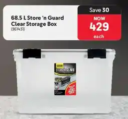 Makro Addis Store 'n Guard Clear Storage Box offer