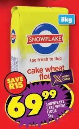 Shoprite Snowflake cake wheat flour offer