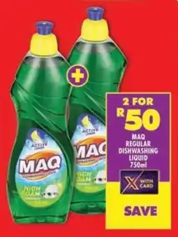 Shoprite Maq regular dishwashing liquid offer