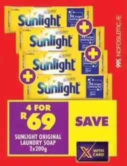 Shoprite Sunlight original laundry soap offer