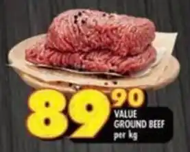 Shoprite Value ground beef offer