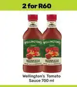 Game Wellington's Tomato Sauce-For 2 x 700ml offer