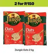 Game Jungle Oats-For 2 x 2Kg offer