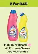 Game Maq Thick Bleach Or All Purpose Cleaner Assorted-For 2 x 750ml offer