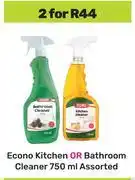 Game Econo Kitchen Or Bathroom Cleaner-For 2 x 750ml offer