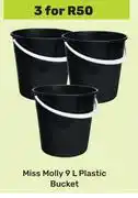 Game Miss Molly 9L Plastic Bucket-For 3 offer