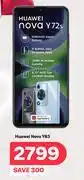 PEP Huawei Nova Y63 (Deals Includes: Fast Charger & Cable + Phone Cover + Huawei Care+) offer