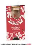 PEP Glass Tumbler Set With Cocao & Mallows offer