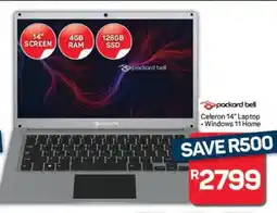 Pick n Pay Hypermarket Packard Bell Celeron 14 Laptop offer