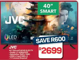 Pick n Pay Hypermarket JVC 40 Full HD QLED TV offer