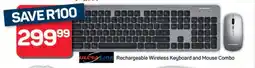 Pick n Pay Hypermarket Ultralink Rechargeable Wireless Keyboard and Mouse Combo offer
