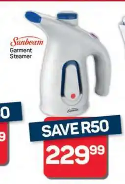 Pick n Pay Hypermarket Sunbeam Garment Steamer offer