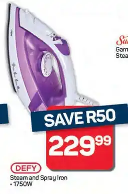 Pick n Pay Hypermarket DEFY Steam and Spray Iron offer