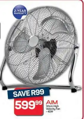 Pick n Pay Hypermarket AIM 30cm High Velocity Fan offer