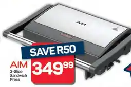 Pick n Pay Hypermarket AIM 2-Slice Sandwich Press offer