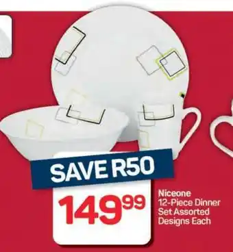 Pick n Pay Hypermarket Niceone 12-Piece Dinner Set offer